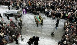 Paskutinė Justino Marcinkevičiaus kelionė į Amžinuosius namus