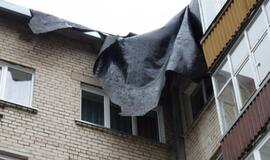 Klaipėdoje siaučia stiprus vėjas