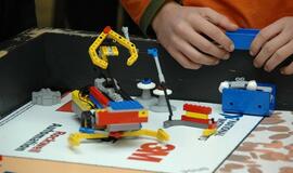 Mokinių robotų konstruktorių turnyras Klaipėdoje