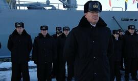 Karinės jūrų pajėgos pažymėjo Vasario 16-ąją