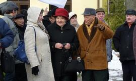 Prie Klaipėdos apylinkės teismo - piketas prieš teisėją