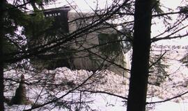 Klaipėdos rajone nuo kelio nuslydo vilkikas