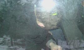 Neblaivus vairuotojas užmigo prie vairo