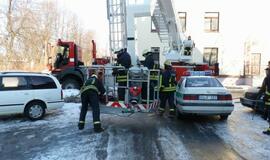 Uostamiesčio viešbutyje "Lūgnė" siautėjo ugnis