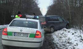 Neblaivus vairuotojas užmigo prie vairo