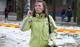 Prie Klaipėdos apylinkės teismo - piketas prieš teisėją