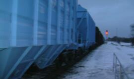 Traukinys Kretingoje pervažiavo du vyrus