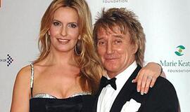 Rod Stewart aštuntą kartą tapo tėvu