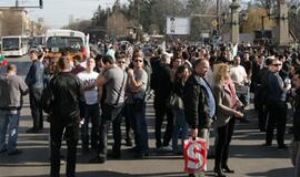 Bulgarai protestuoja dėl degalų brangimo