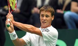 Deiviso taurės mače Ričardas Berankis Lietuvai iškovojo pirmąją pergalę