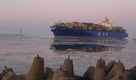 Laivas rekordininkas - jau Klaipėdos uoste