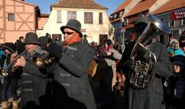 Mieste švenčiamos užgavėnės