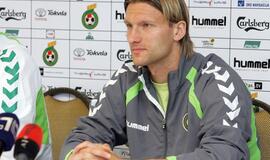 Kaune spaudos konferenciją surengė Ispanijos ir Lietuvos futbolo rinktinių nariai