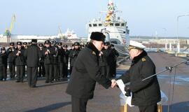 Karinės jūrų pajėgos minėjo Kovo 11-ąją
