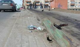 Girtas "Audi" vairuotojas sudarkė Pilies tiltą