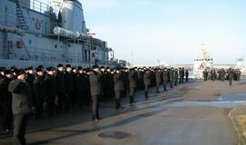 Karinės jūrų pajėgos minėjo Kovo 11-ąją