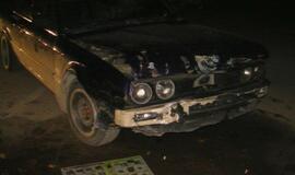 BMW fanas rėžėsi į vartus