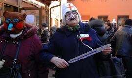 Mieste švenčiamos užgavėnės