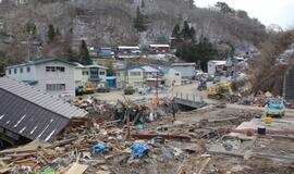 Kudži miestas po cunamio