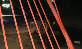 BMW fanas rėžėsi į vartus