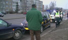 Trijų automobilių susidūrimas Šilutės plente