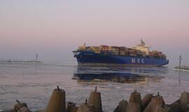 Klaipėdos uoste - rekordinis laivas