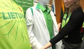 Pristatyta Lietuvos olimpiečių apranga 2012 Londono žaidynėse