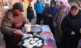 Mieste švenčiamos užgavėnės