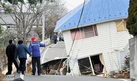 Žemės drebėjimas nusiaubė Japoniją