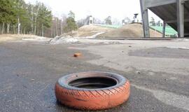 Padangomis užterštas Klaipėdos miškas