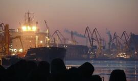 Klaipėdos uoste - rekordinis laivas