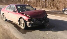 Automobilių susidūrimas Tilžės gatvėje