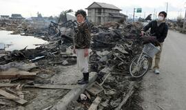 Vaizdai iš stichijų nusiaubtos Japonijos