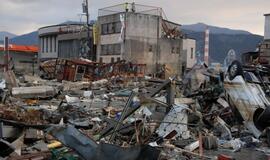 Vaizdai iš stichijų nusiaubtos Japonijos