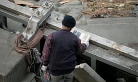 Vaizdai iš stichijų nusiaubtos Japonijos