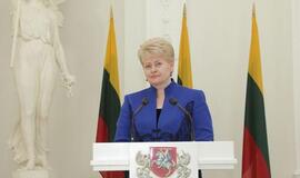 Prezidentė ragina saugoti ir puoselėti valstybę kaip savo namus