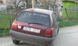 4,42 promilės: vairuotojui kelią pastojo stulpas