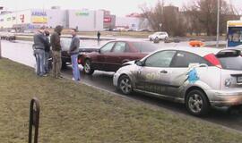 "Ford Focus" rėžėsi į Audi