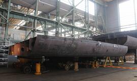 Ceremonija pažymėjo laivų statybos pradžią