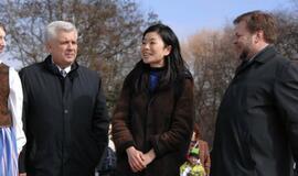 Solidarumui su Kudži - popierinių gervelių akcija