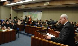 Prisiekė naujoji Klaipėdos taryba