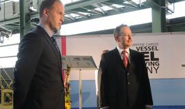 Ceremonija pažymėjo laivų statybos pradžią