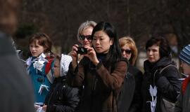 Solidarumui su Kudži - popierinių gervelių akcija