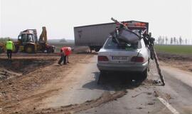 Kraupi avarija Šilutės rajone