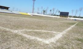 Klaipėdos miesto centrinis stadionas balandžio pabaigoje