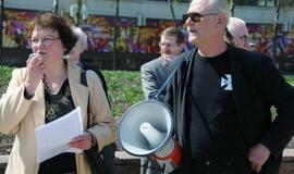 Mitingas per Černobylio katastrofos metines