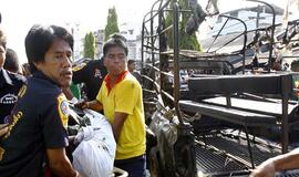 Pietų Tailande sprogo užminuotas automobilis