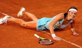 Vokietijos tenisininkė finale įveikė pirmąją pasaulio raketę