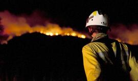 Ispanijos Ibisos saloje šėlsta didžiausias per visą jos istoriją gaisras