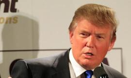 Milijardierius Donaldas Trampas paskelbė nesieksiantis JAV prezidento posto